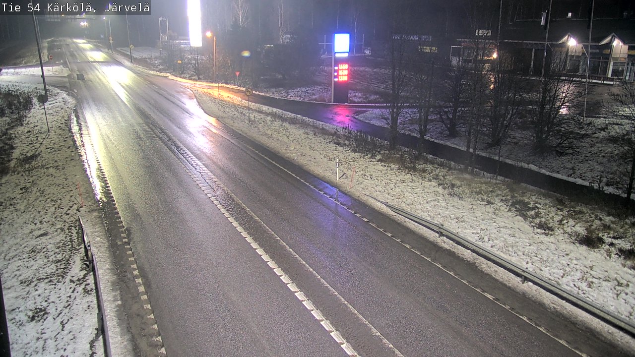 Weather Camera Image Väg 54 Kärkölä, Järvelä, Kärkölä, Päijät-Häme