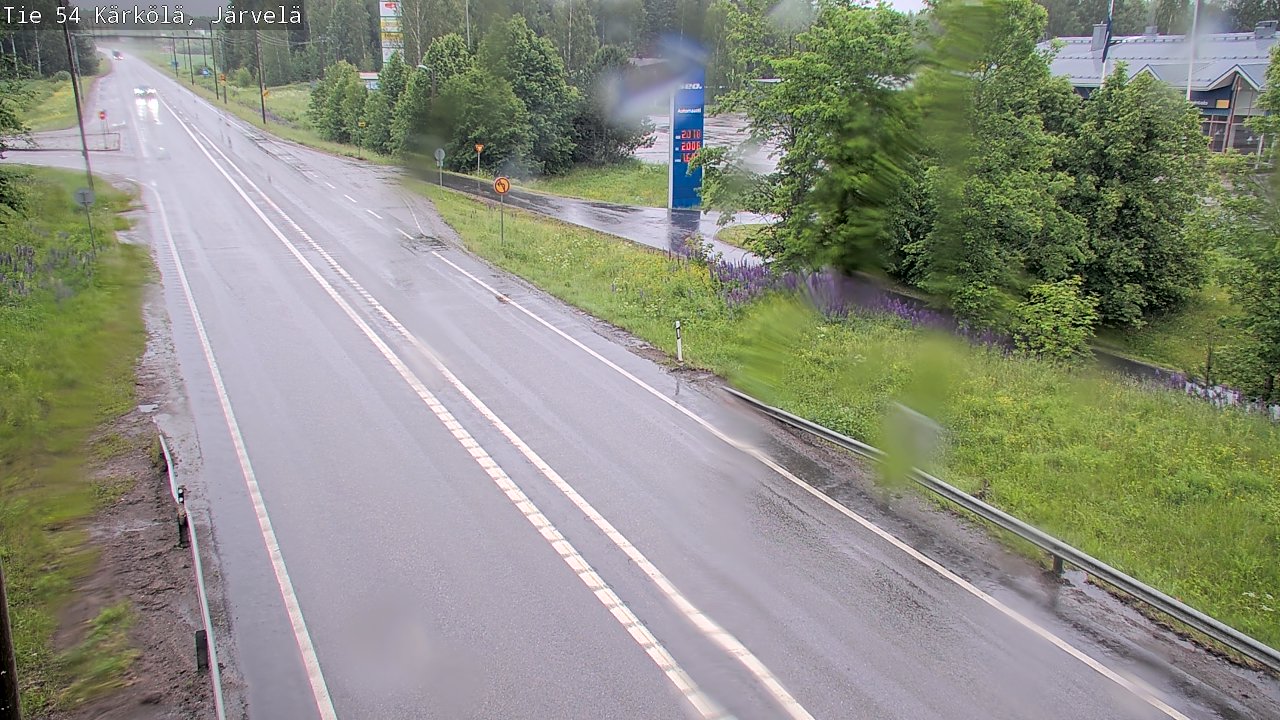 Weather Camera Image Väg 54 Kärkölä, Järvelä, Kärkölä, Päijät-Häme
