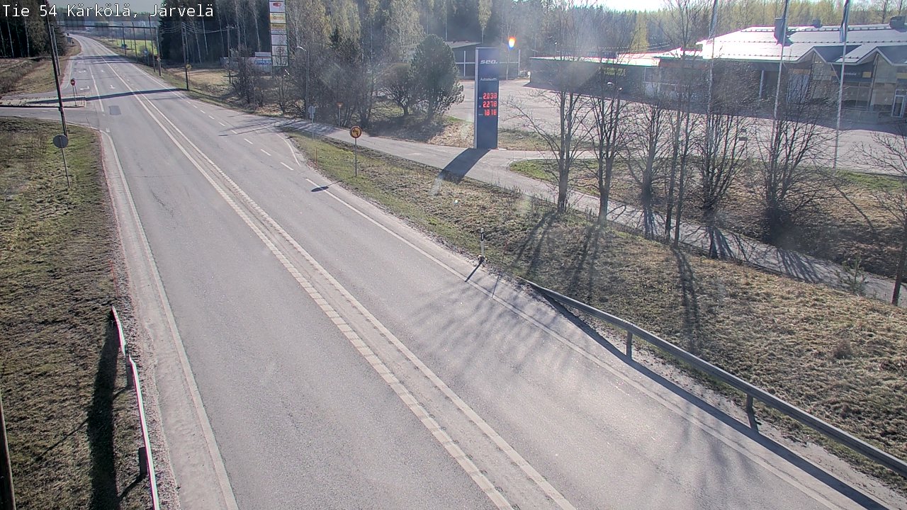 Weather Camera Image Road 54 Kärkölä, Järvelä, Kärkölä, Päijät-Häme