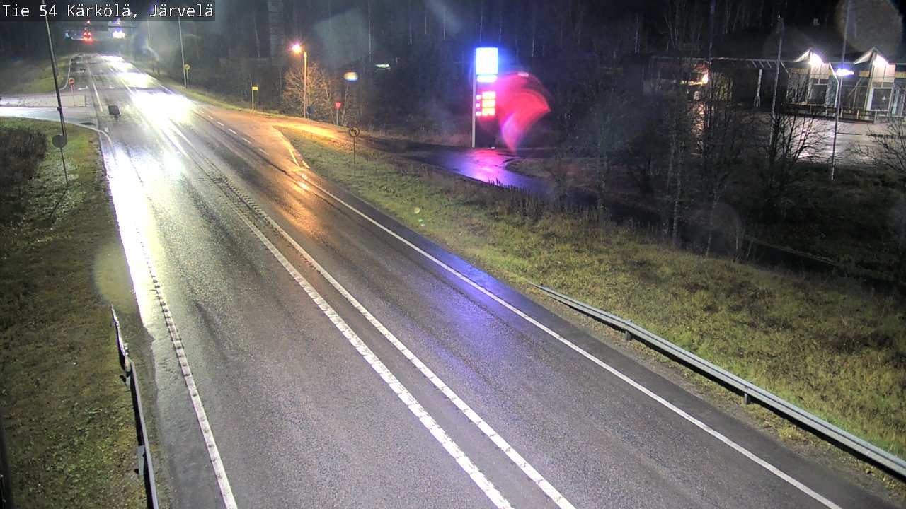 Weather Camera Image Väg 54 Kärkölä, Järvelä, Kärkölä, Päijät-Häme