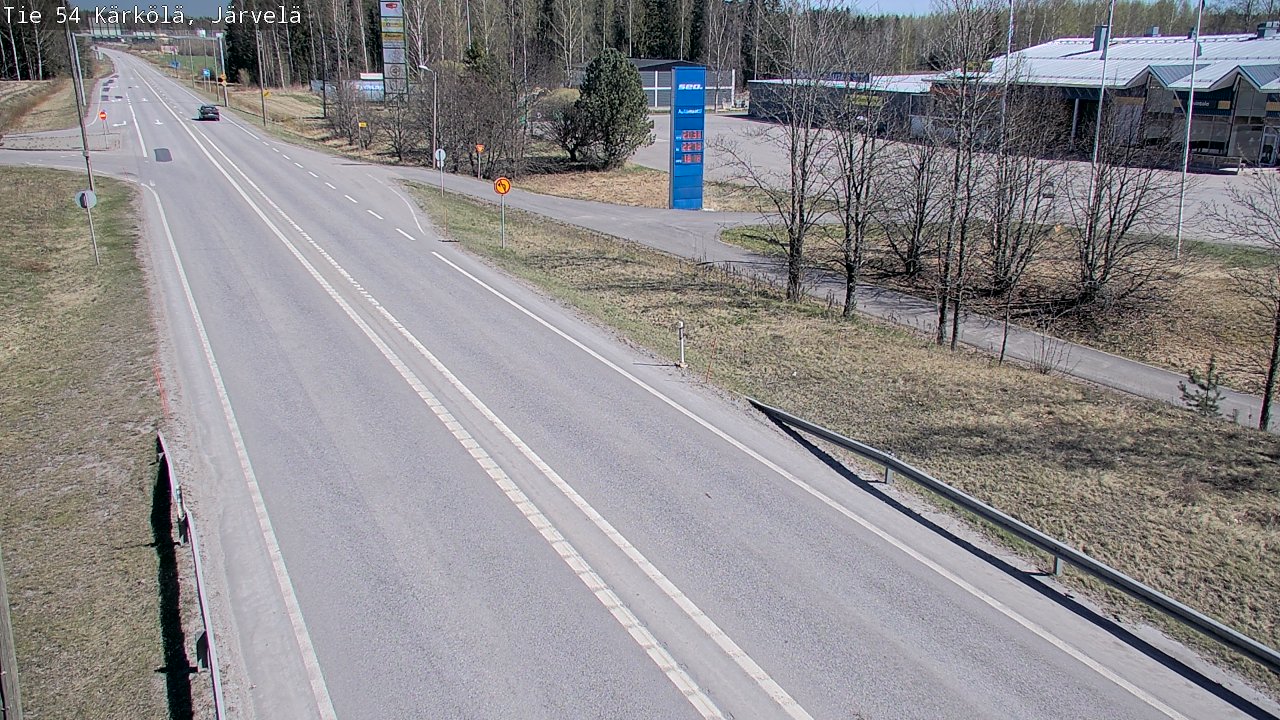 Weather Camera Image Road 54 Kärkölä, Järvelä, Kärkölä, Päijät-Häme