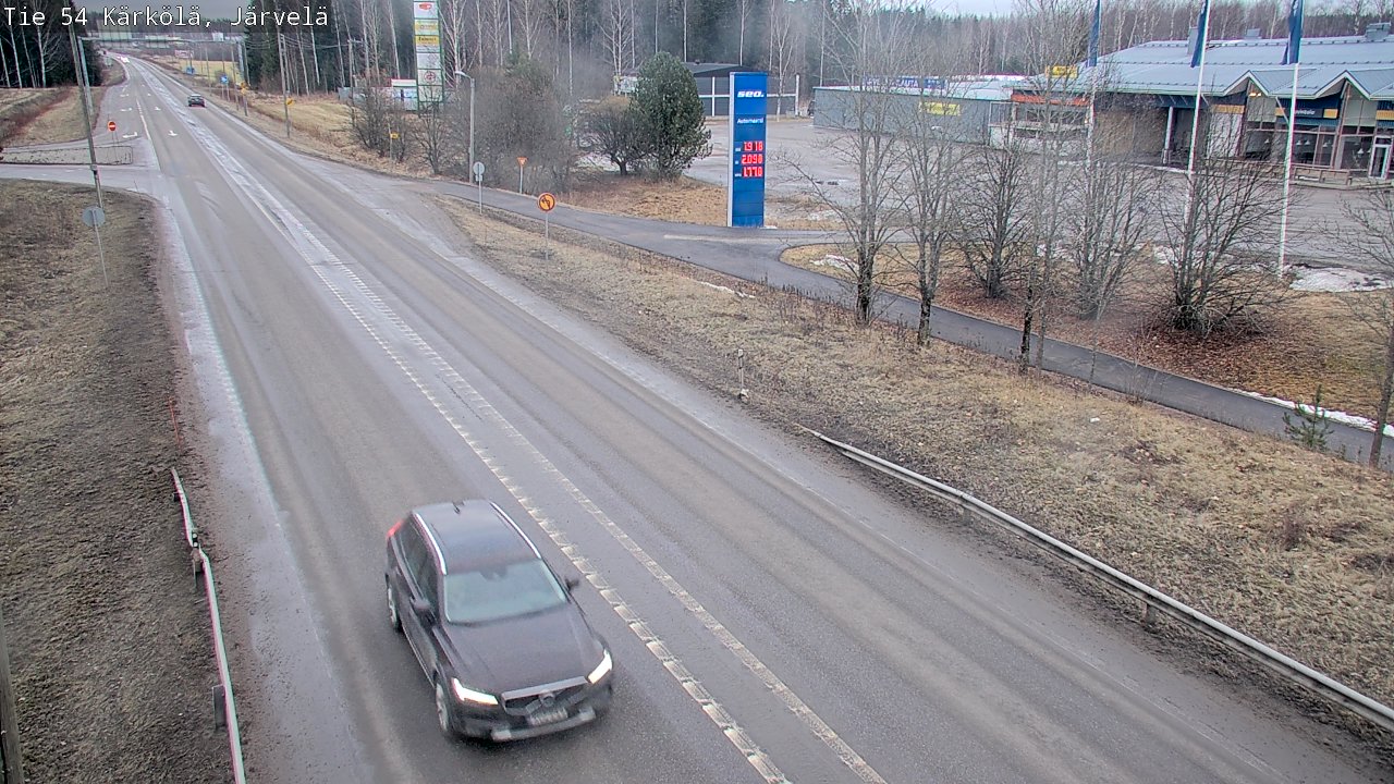 Weather Camera Image Road 54 Kärkölä, Järvelä, Kärkölä, Päijät-Häme