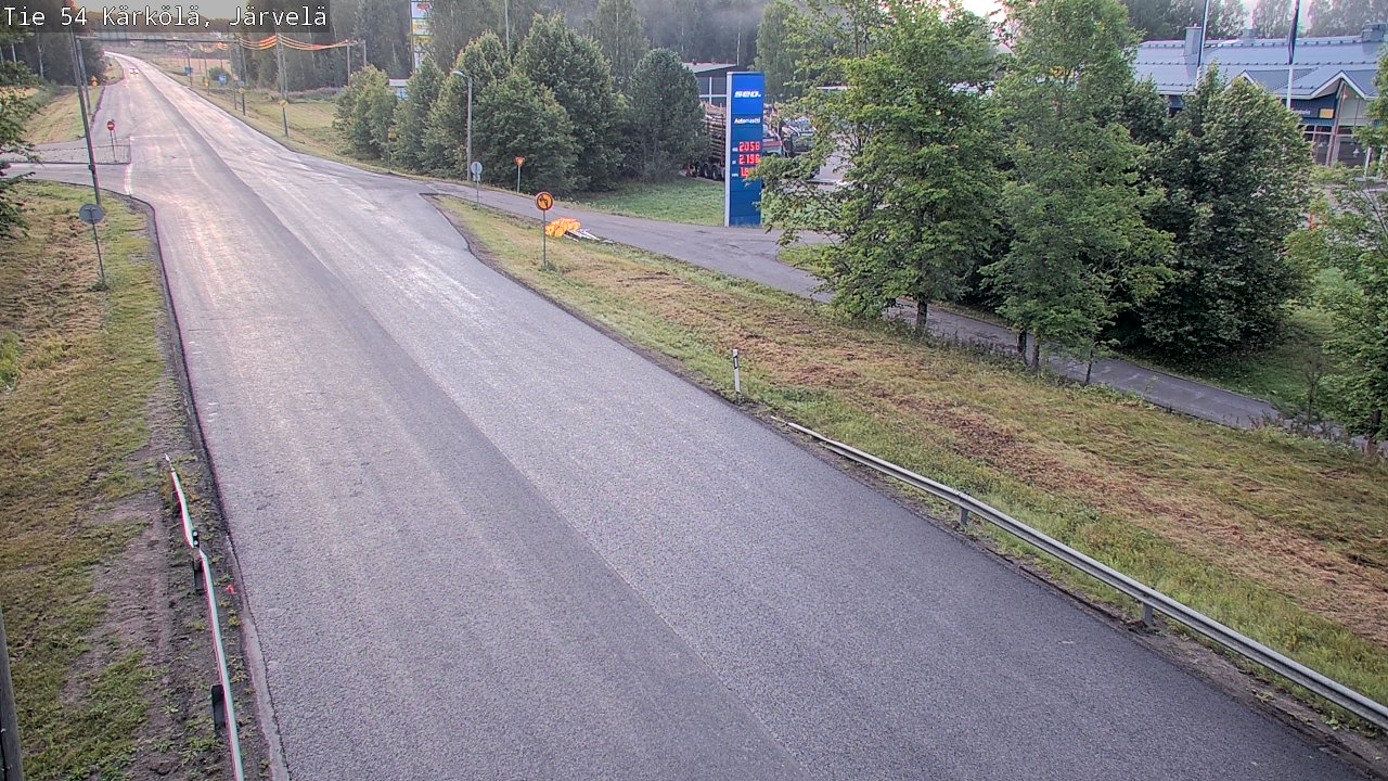 Weather Camera Image Road 54 Kärkölä, Järvelä, Kärkölä, Päijät-Häme