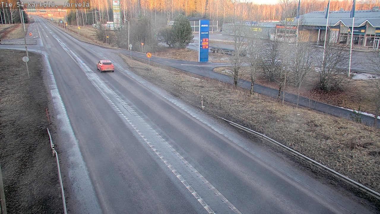 Weather Camera Image Road 54 Kärkölä, Järvelä, Kärkölä, Päijät-Häme