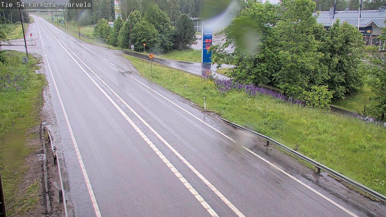 Weather Camera Image Väg 54 Kärkölä, Järvelä, Kärkölä, Päijät-Häme