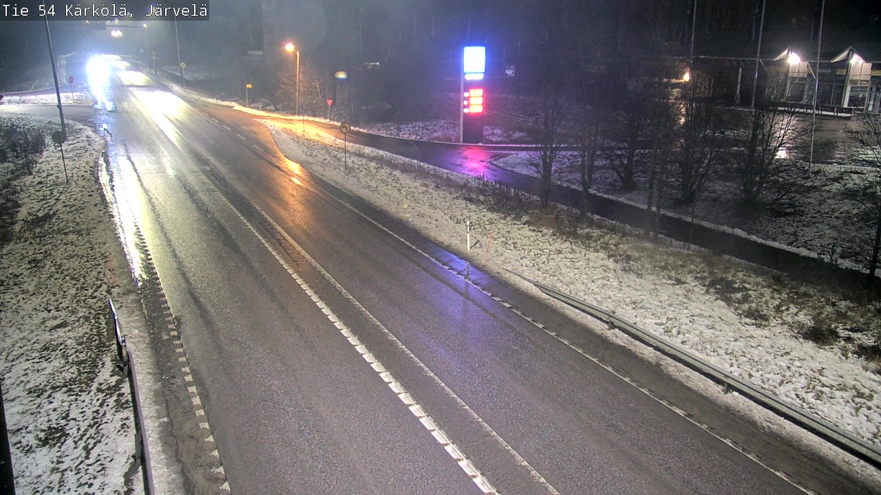 Weather Camera Image Road 54 Kärkölä, Järvelä, Kärkölä, Päijät-Häme