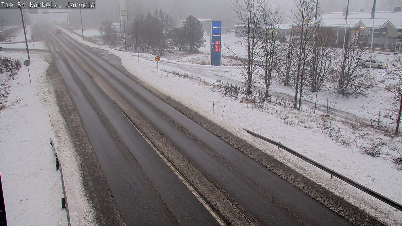 Weather Camera Image Väg 54 Kärkölä, Järvelä, Kärkölä, Päijät-Häme