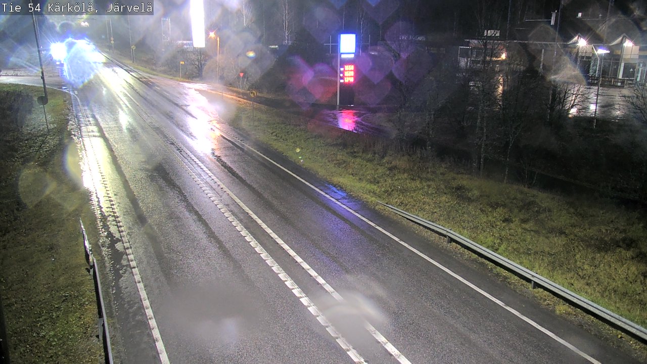 Weather Camera Image Väg 54 Kärkölä, Järvelä, Kärkölä, Päijät-Häme