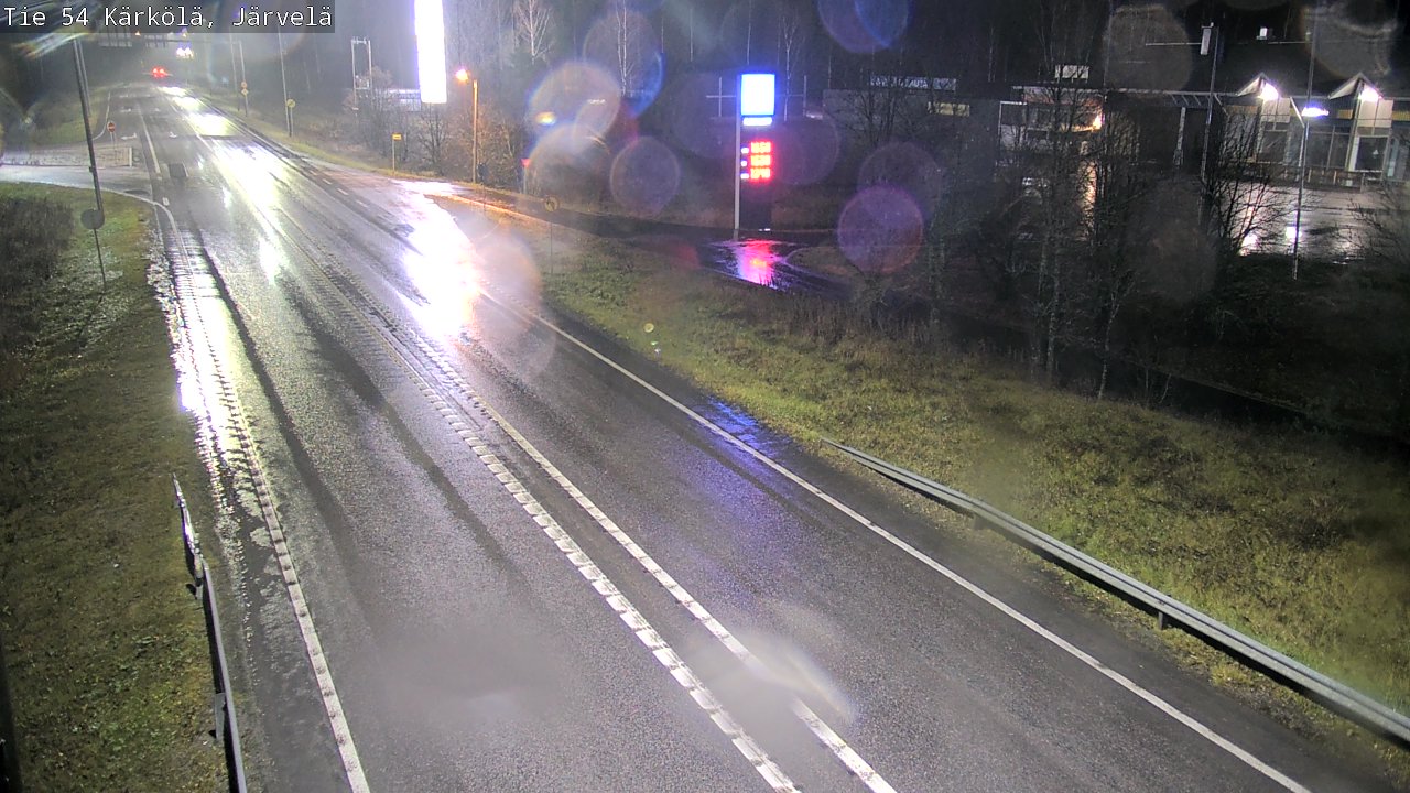 Weather Camera Image Väg 54 Kärkölä, Järvelä, Kärkölä, Päijät-Häme