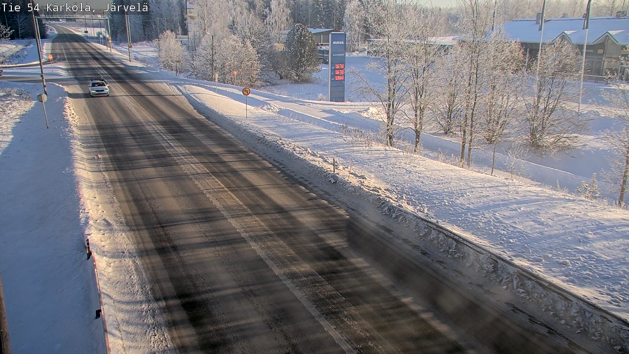 Weather Camera Image Väg 54 Kärkölä, Järvelä, Kärkölä, Päijät-Häme