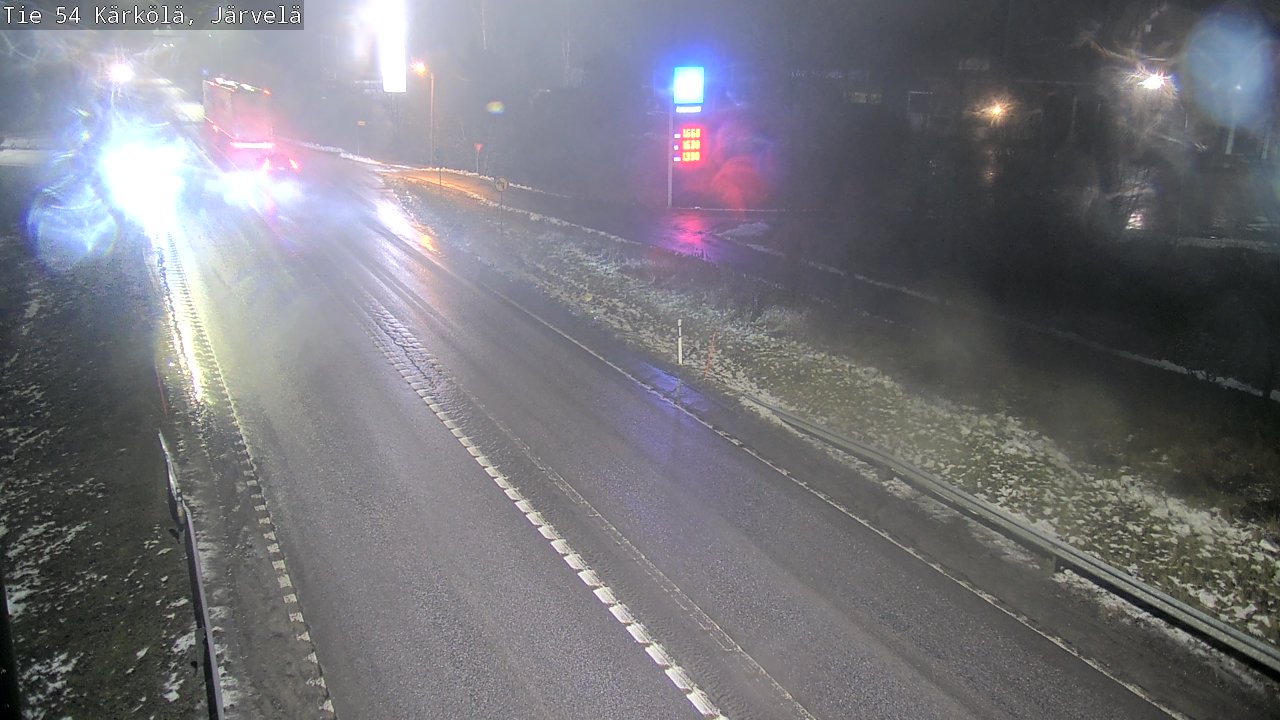 Weather Camera Image Road 54 Kärkölä, Järvelä, Kärkölä, Päijät-Häme