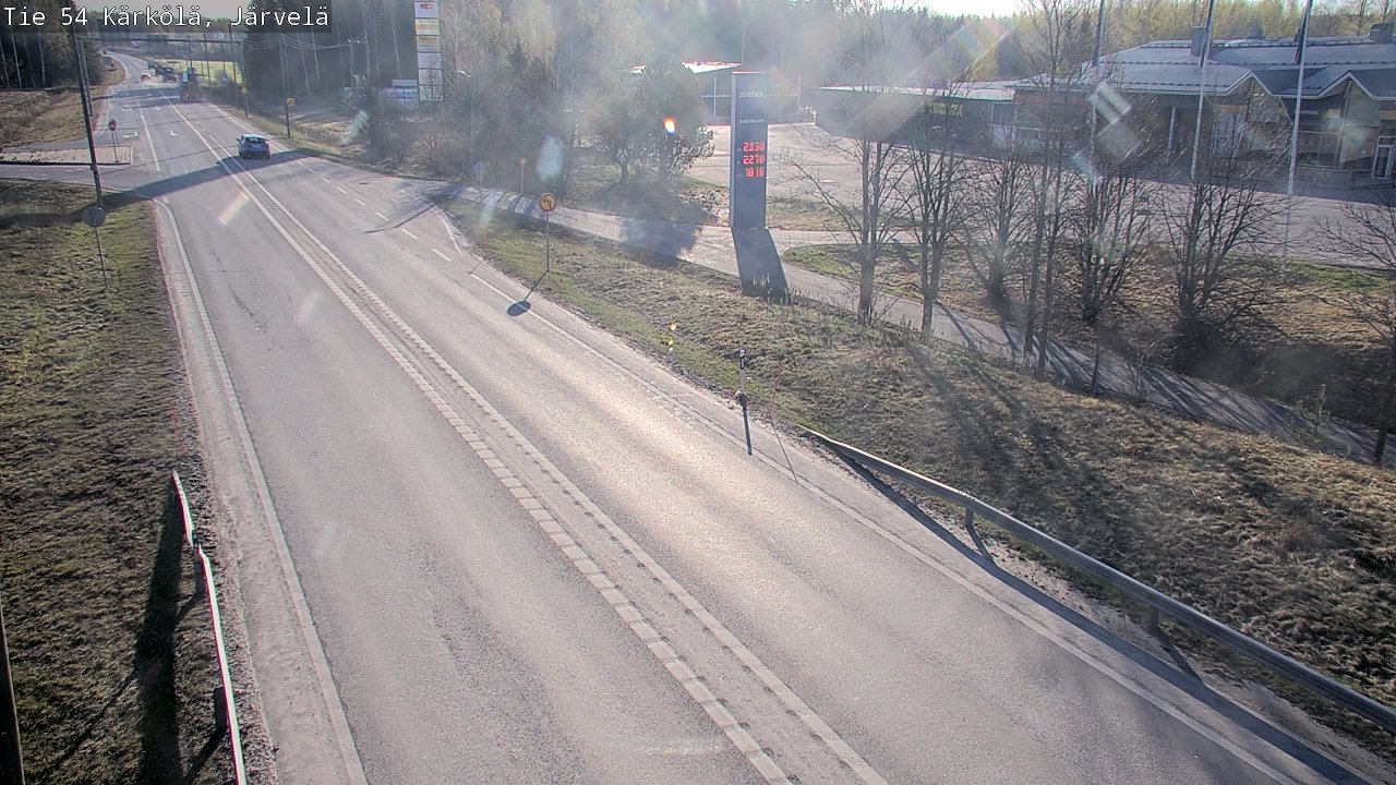 Weather Camera Image Road 54 Kärkölä, Järvelä, Kärkölä, Päijät-Häme