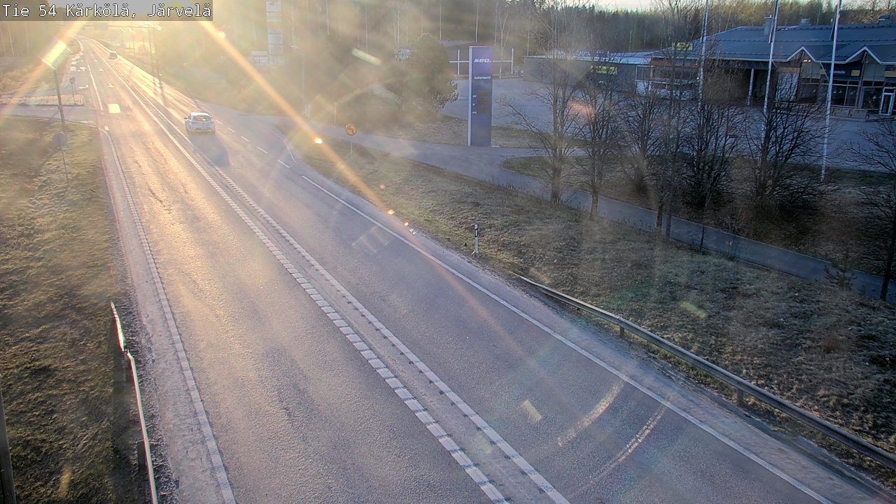 Weather Camera Image Road 54 Kärkölä, Järvelä, Kärkölä, Päijät-Häme