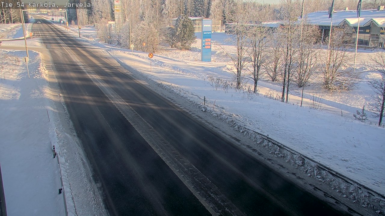 Weather Camera Image Road 54 Kärkölä, Järvelä, Kärkölä, Päijät-Häme