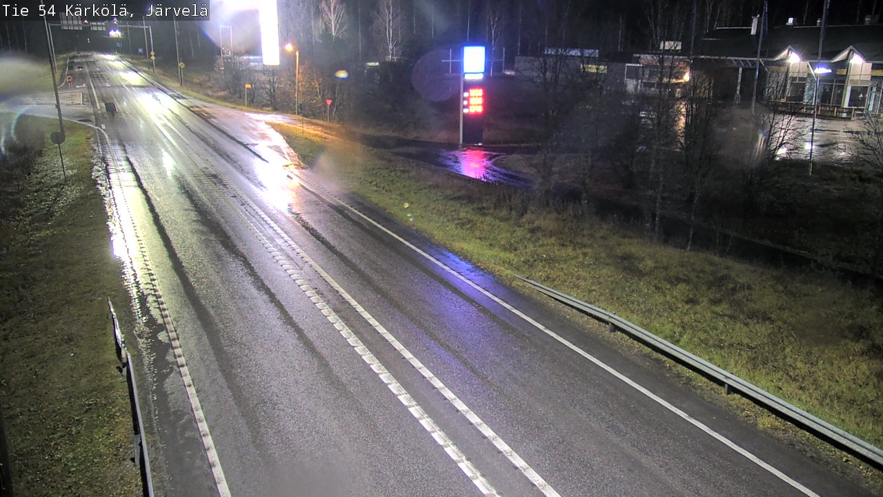 Weather Camera Image Väg 54 Kärkölä, Järvelä, Kärkölä, Päijät-Häme