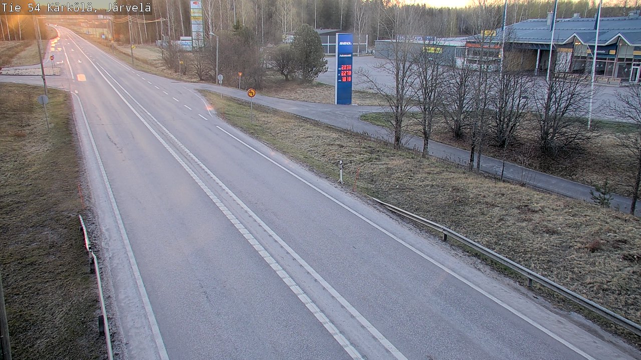 Weather Camera Image Road 54 Kärkölä, Järvelä, Kärkölä, Päijät-Häme