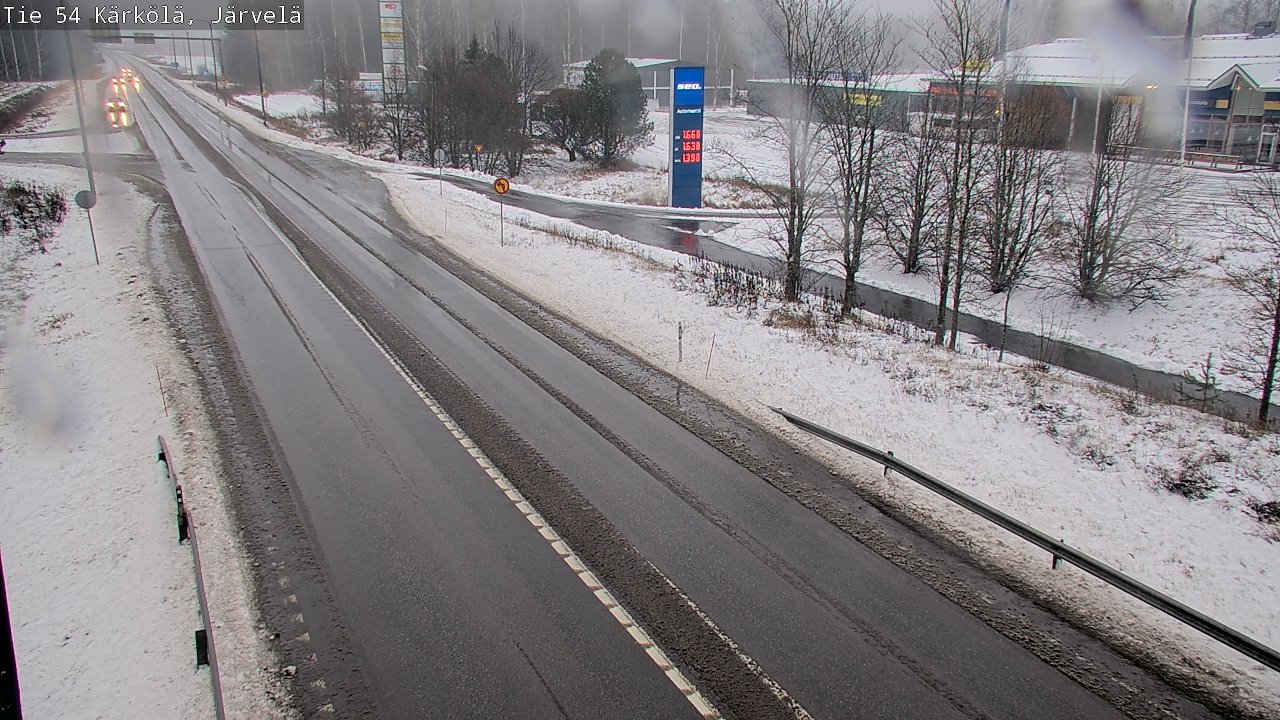 Weather Camera Image Väg 54 Kärkölä, Järvelä, Kärkölä, Päijät-Häme