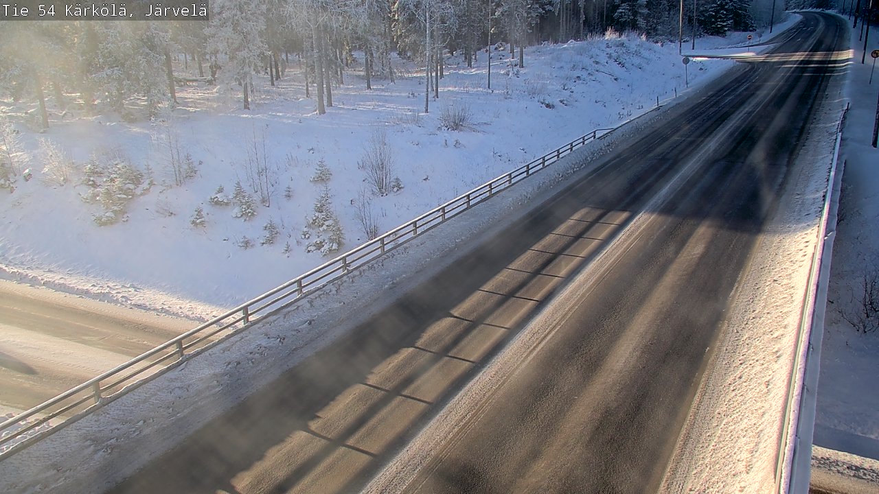 Weather Camera Image Road 54 Kärkölä, Järvelä, Kärkölä, Päijät-Häme