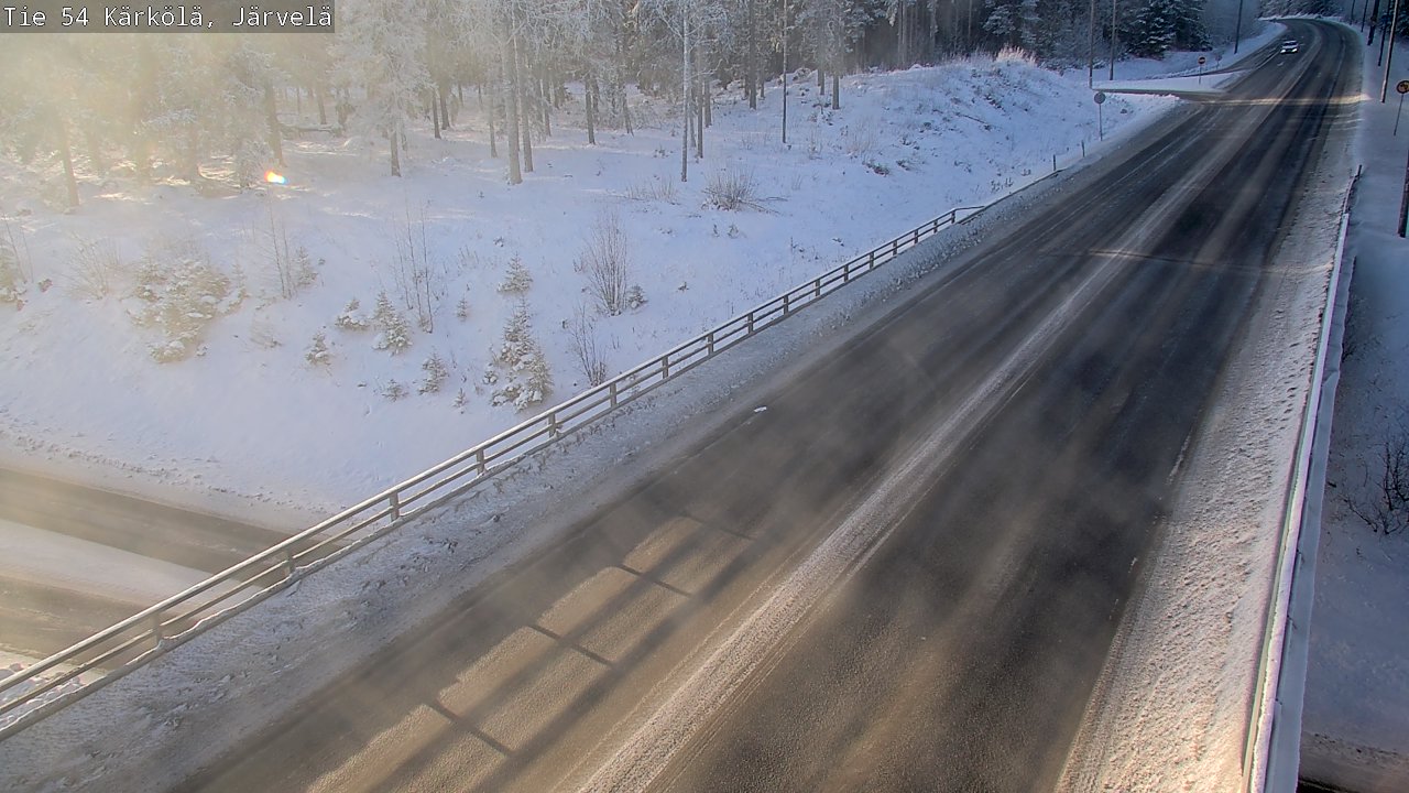 Weather Camera Image Road 54 Kärkölä, Järvelä, Kärkölä, Päijät-Häme