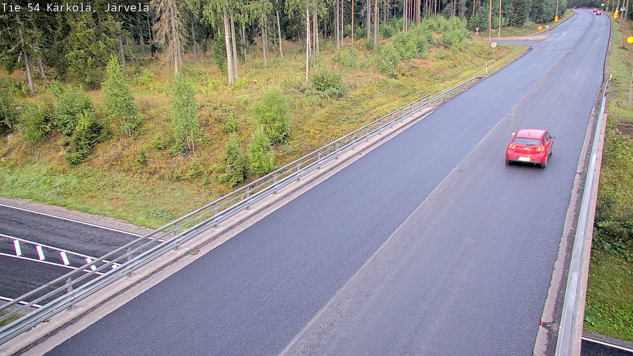 Weather Camera Image Road 54 Kärkölä, Järvelä, Kärkölä, Päijät-Häme