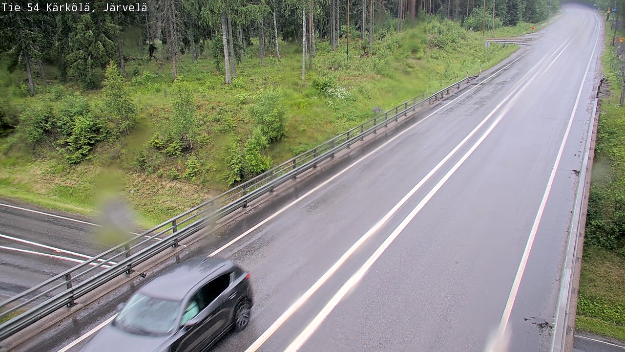 Weather Camera Image Väg 54 Kärkölä, Järvelä, Kärkölä, Päijät-Häme