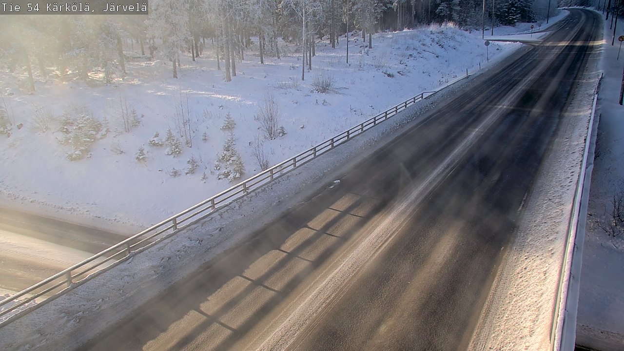 Weather Camera Image Road 54 Kärkölä, Järvelä, Kärkölä, Päijät-Häme