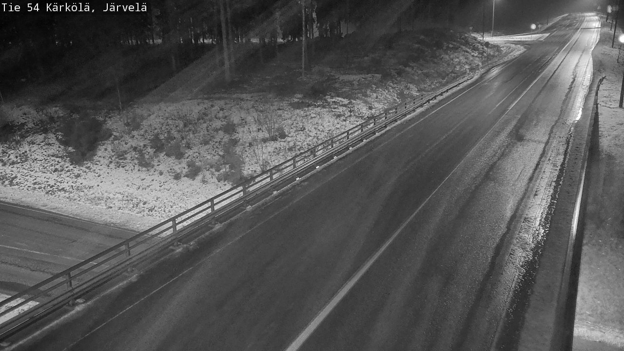 Weather Camera Image Väg 54 Kärkölä, Järvelä, Kärkölä, Päijät-Häme
