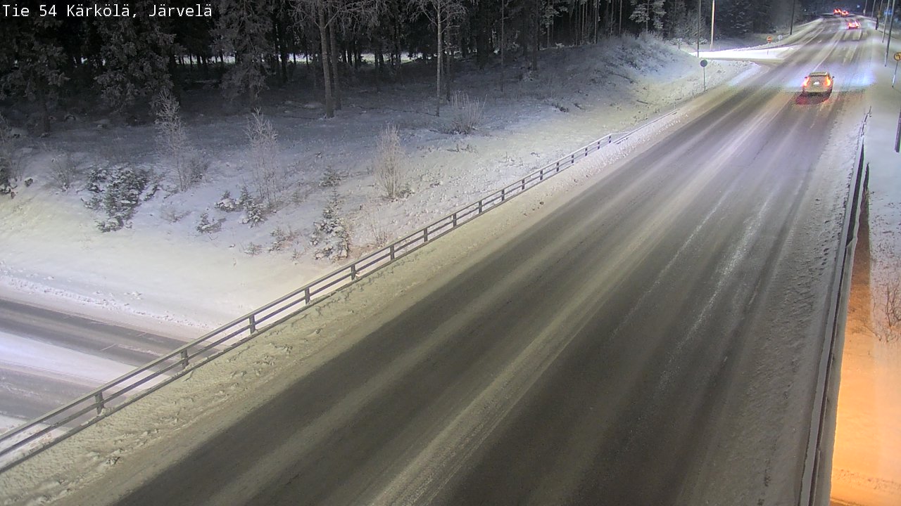 Weather Camera Image Road 54 Kärkölä, Järvelä, Kärkölä, Päijät-Häme