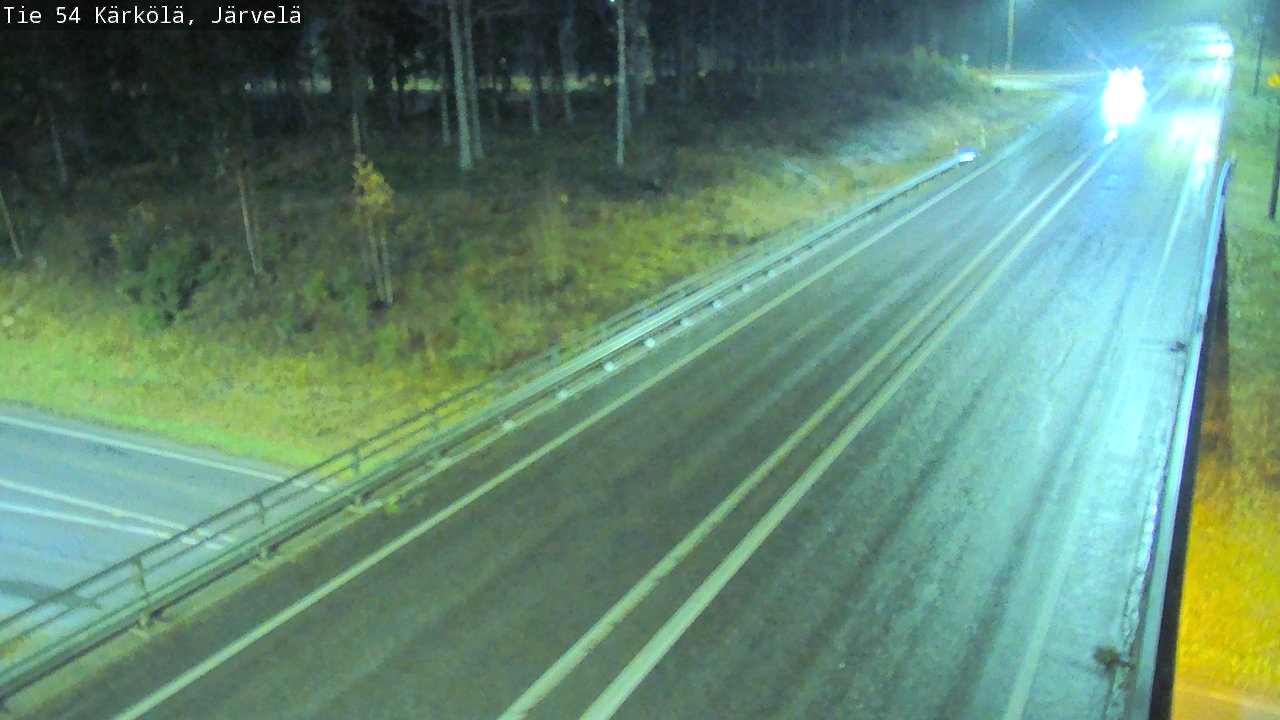Weather Camera Image Väg 54 Kärkölä, Järvelä, Kärkölä, Päijät-Häme
