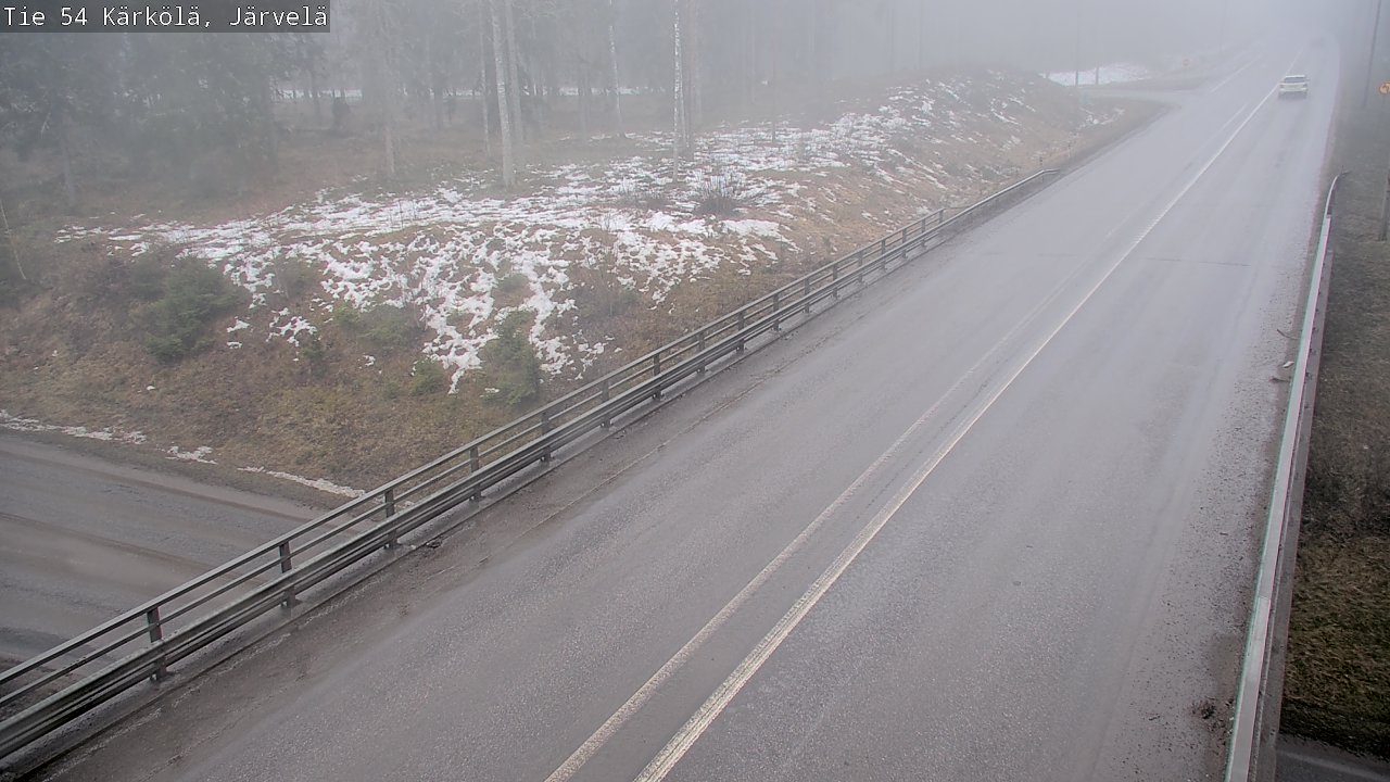 Weather Camera Image Road 54 Kärkölä, Järvelä, Kärkölä, Päijät-Häme