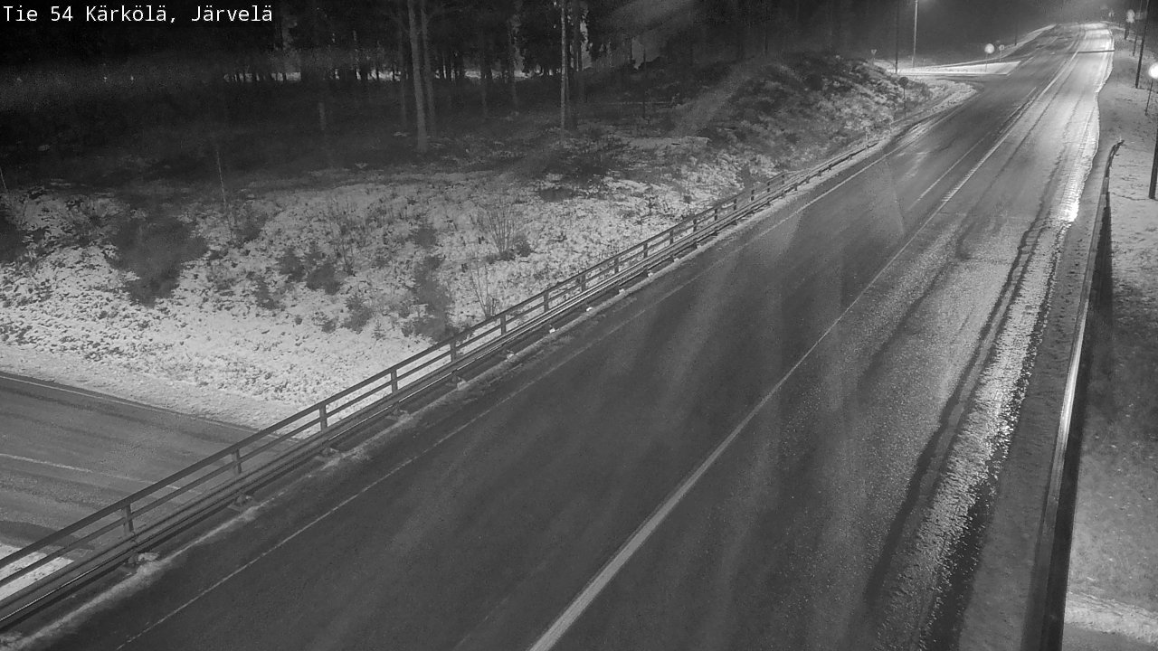 Weather Camera Image Väg 54 Kärkölä, Järvelä, Kärkölä, Päijät-Häme