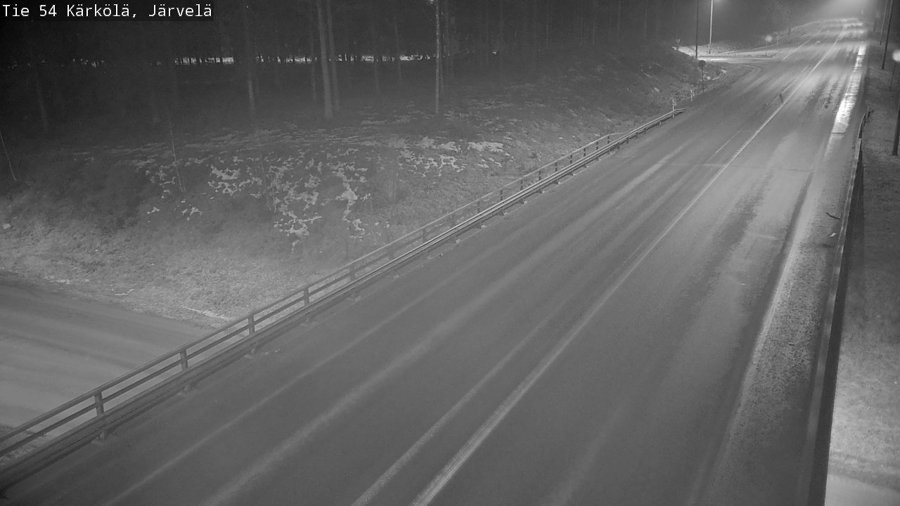 Weather Camera Image Väg 54 Kärkölä, Järvelä, Kärkölä, Päijät-Häme