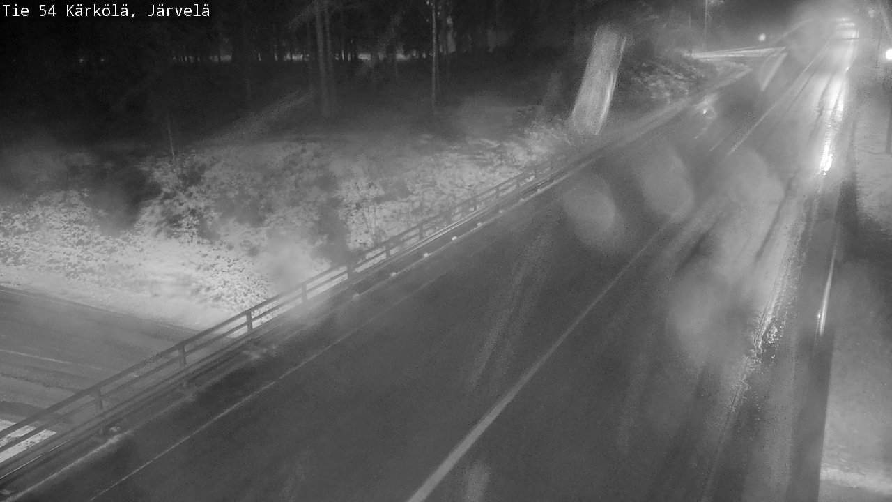 Weather Camera Image Väg 54 Kärkölä, Järvelä, Kärkölä, Päijät-Häme