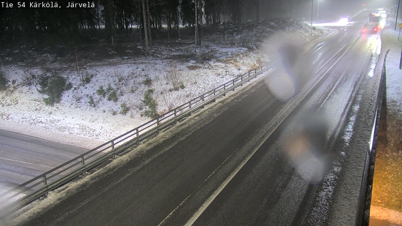 Weather Camera Image Väg 54 Kärkölä, Järvelä, Kärkölä, Päijät-Häme