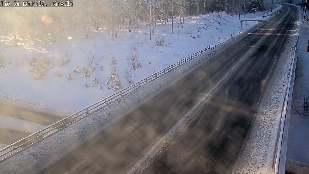 Weather Camera Image Road 54 Kärkölä, Järvelä, Kärkölä, Päijät-Häme