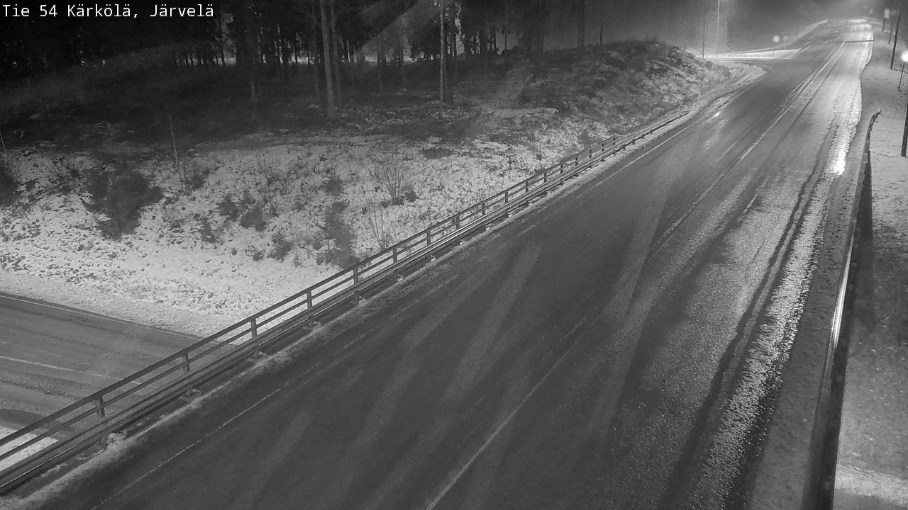 Weather Camera Image Väg 54 Kärkölä, Järvelä, Kärkölä, Päijät-Häme