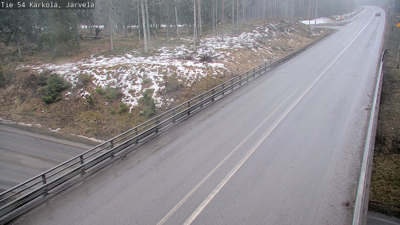 Weather Camera Image Road 54 Kärkölä, Järvelä, Kärkölä, Päijät-Häme