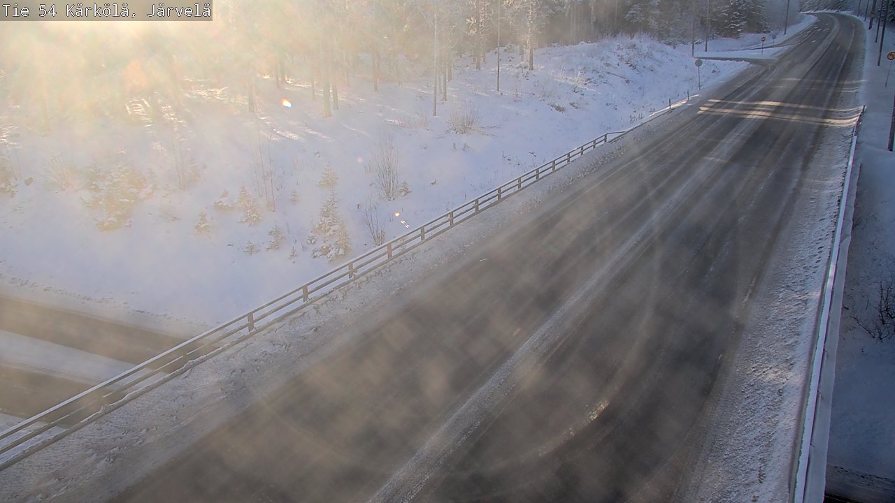 Weather Camera Image Road 54 Kärkölä, Järvelä, Kärkölä, Päijät-Häme