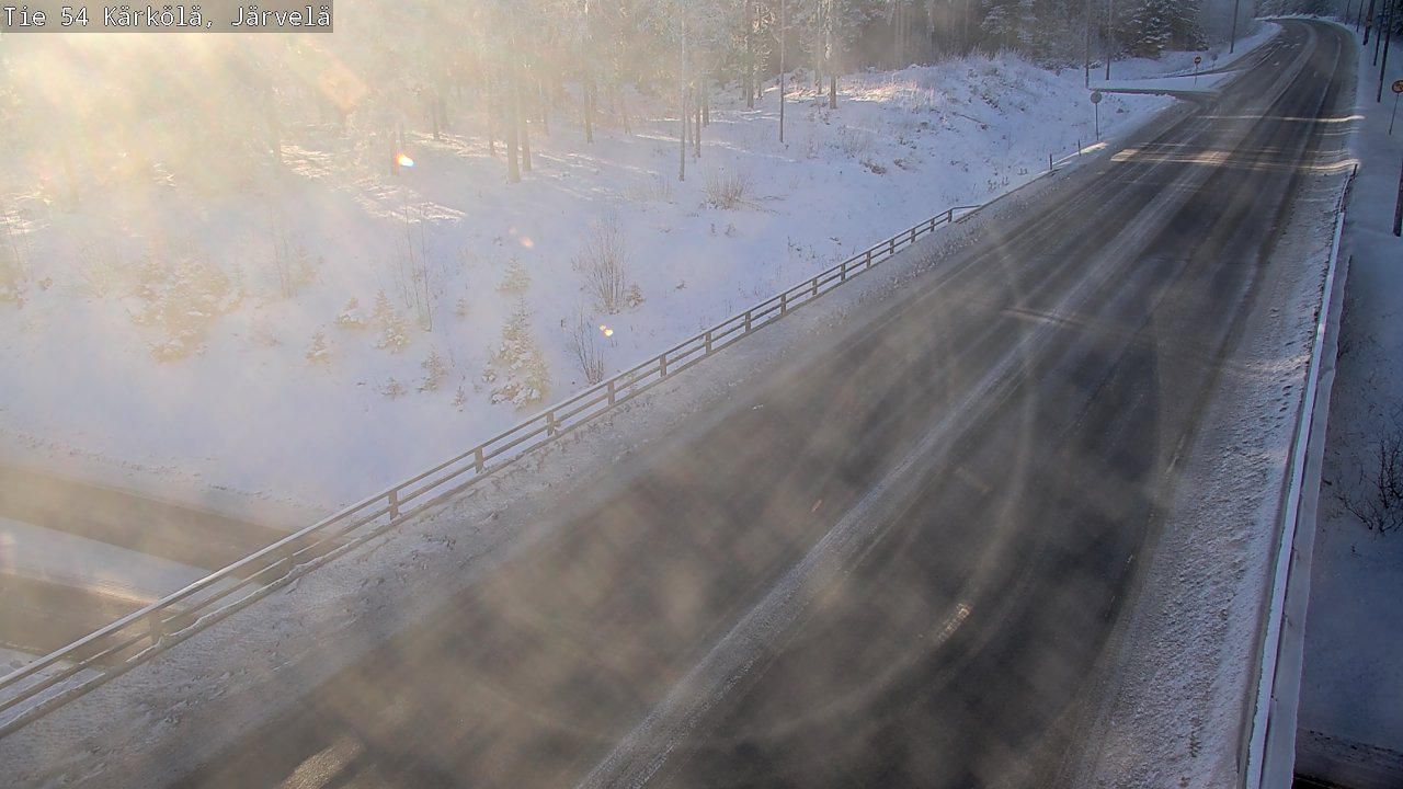 Weather Camera Image Road 54 Kärkölä, Järvelä, Kärkölä, Päijät-Häme