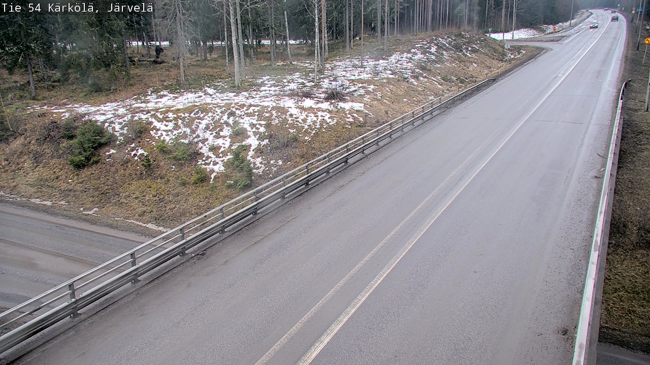 Weather Camera Image Road 54 Kärkölä, Järvelä, Kärkölä, Päijät-Häme