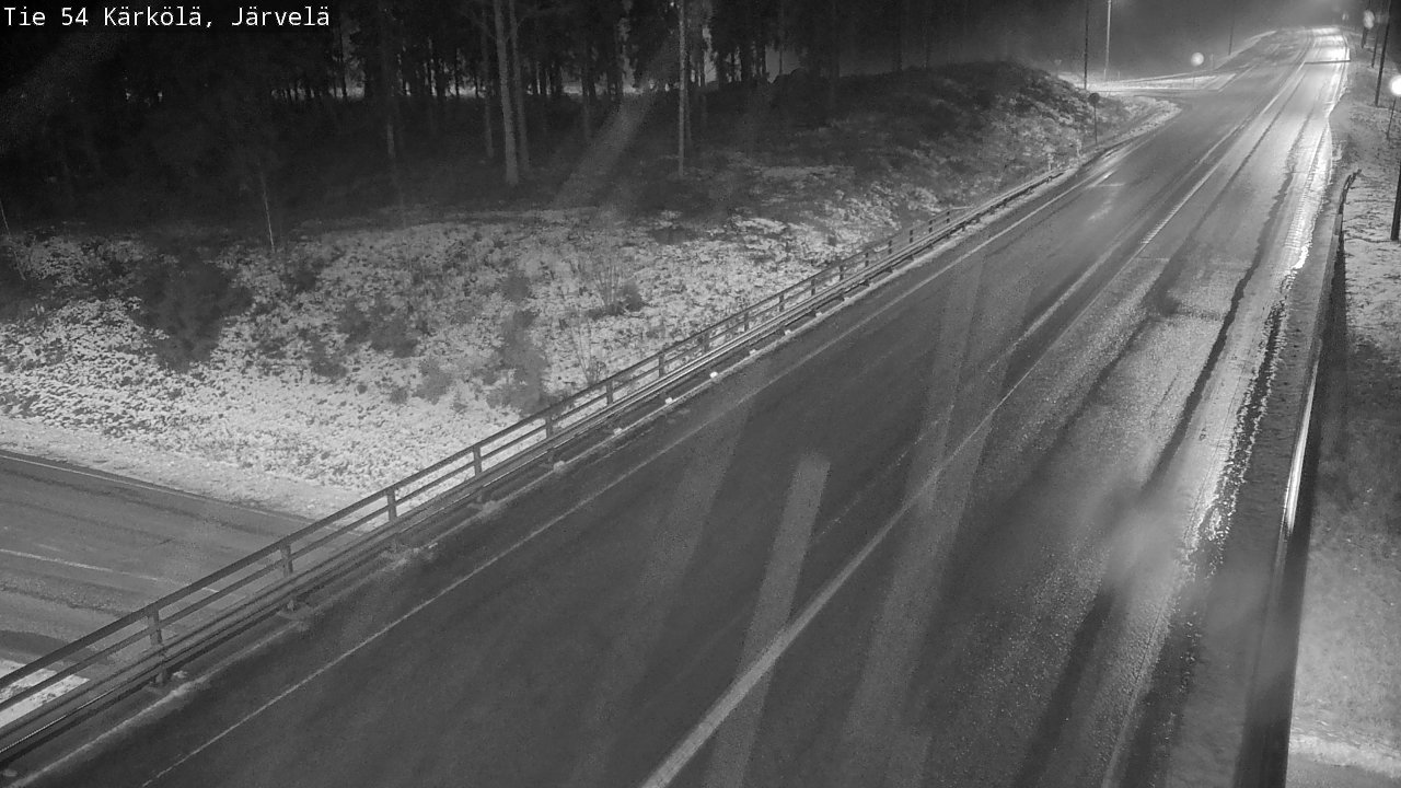 Weather Camera Image Väg 54 Kärkölä, Järvelä, Kärkölä, Päijät-Häme