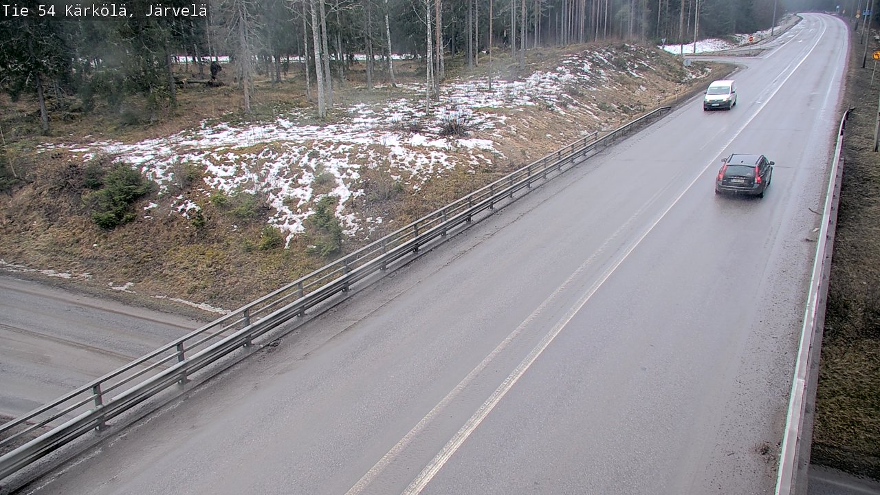 Weather Camera Image Road 54 Kärkölä, Järvelä, Kärkölä, Päijät-Häme