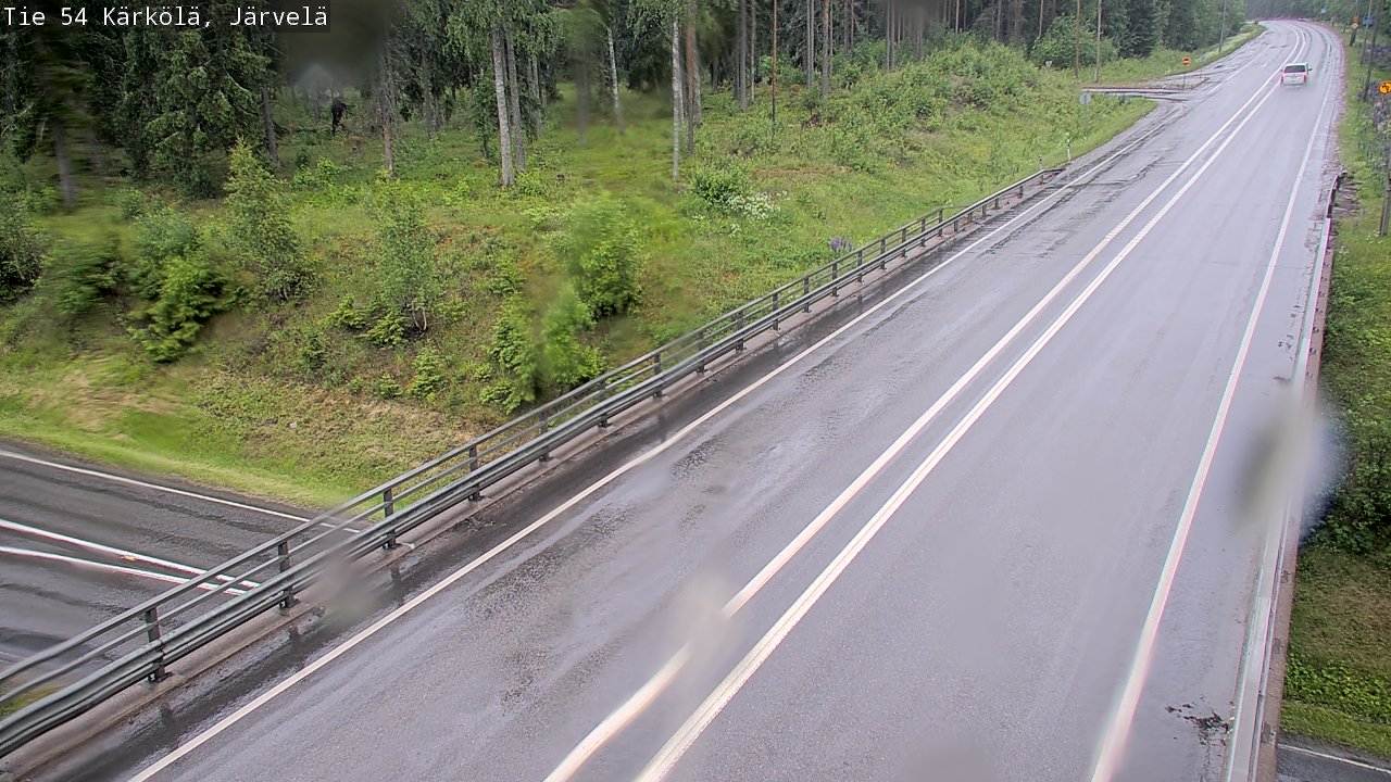 Weather Camera Image Väg 54 Kärkölä, Järvelä, Kärkölä, Päijät-Häme