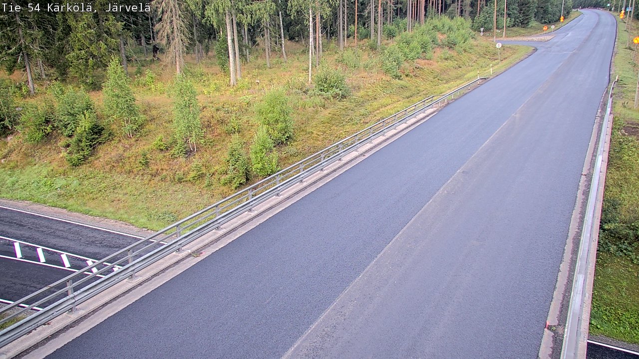 Weather Camera Image Road 54 Kärkölä, Järvelä, Kärkölä, Päijät-Häme