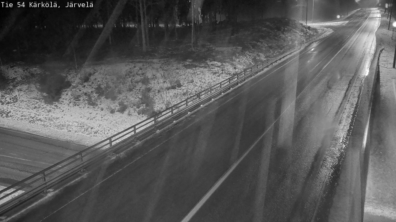 Weather Camera Image Väg 54 Kärkölä, Järvelä, Kärkölä, Päijät-Häme