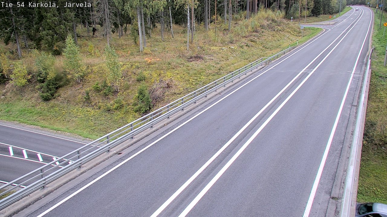 Kelikamerat Kuva Tie 54 Kärkölä, Järvelä, Kärkölä, Päijät-Häme