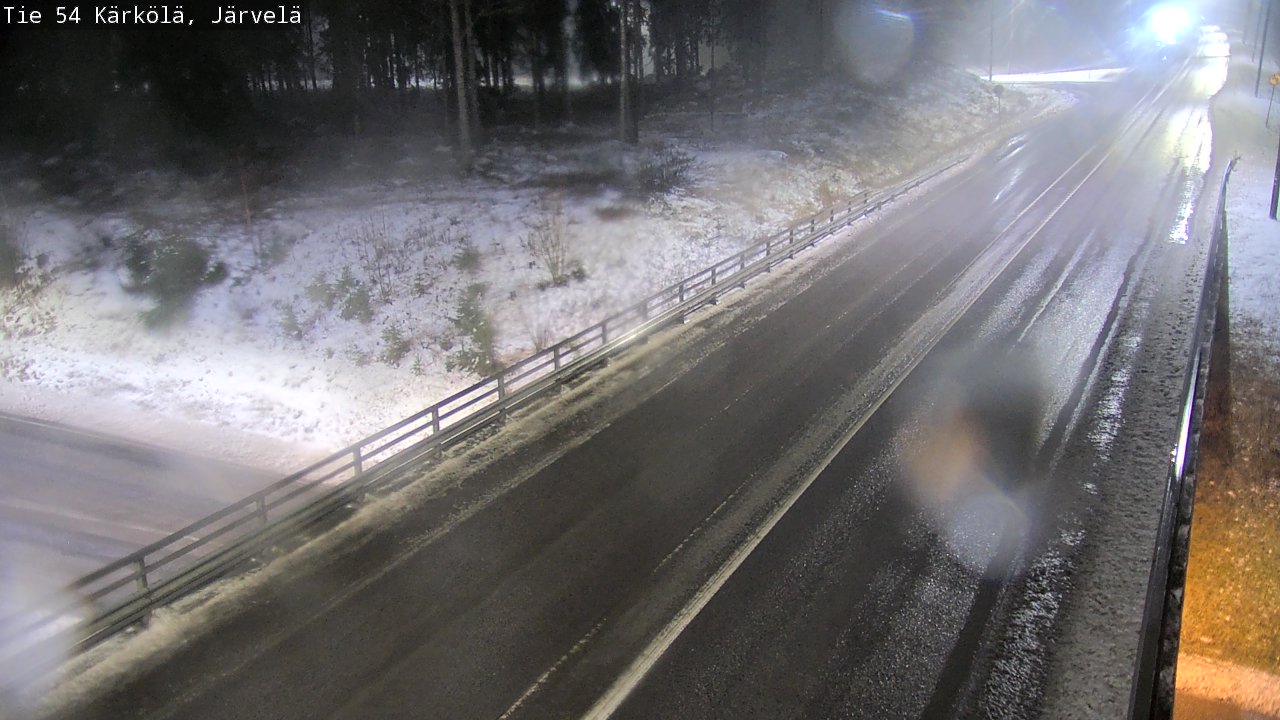 Weather Camera Image Väg 54 Kärkölä, Järvelä, Kärkölä, Päijät-Häme