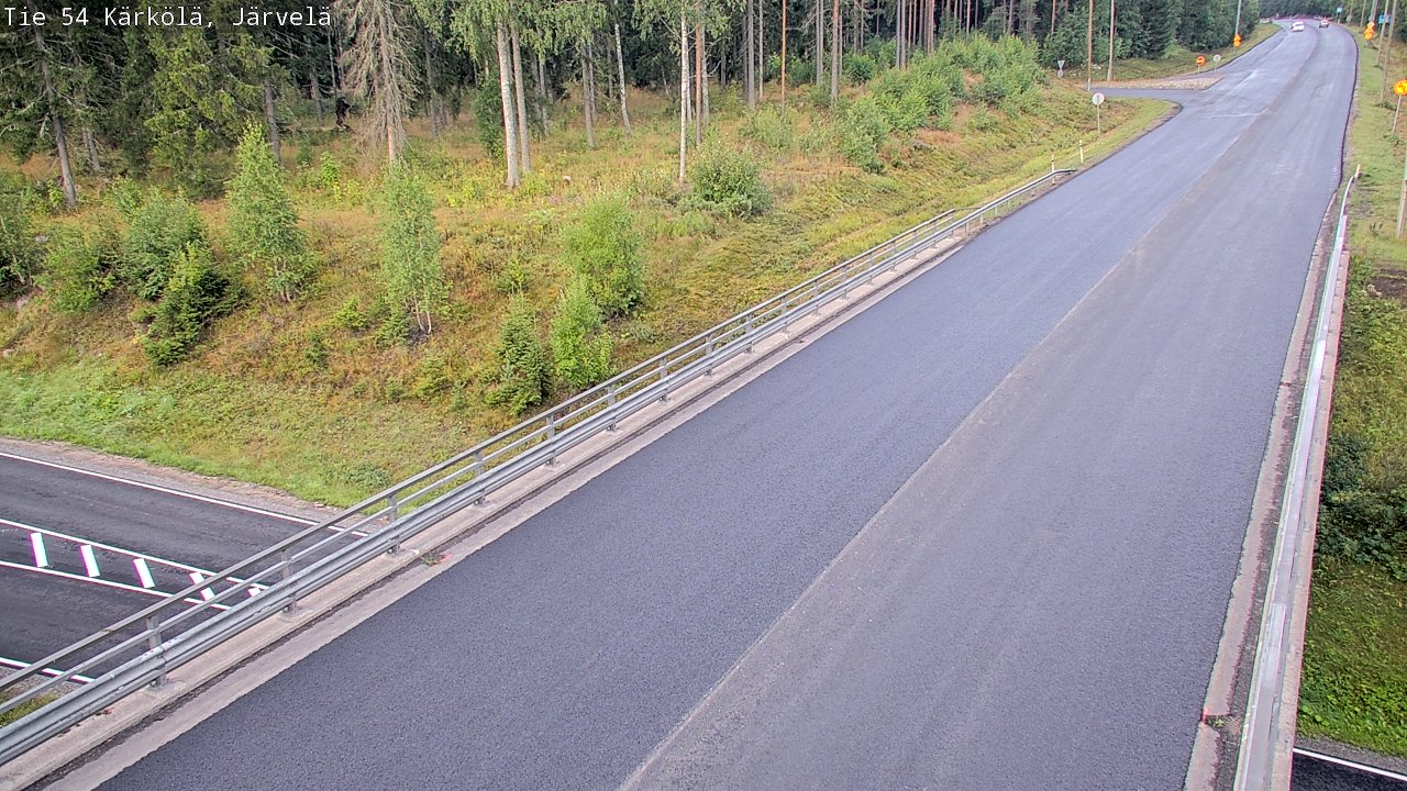 Weather Camera Image Road 54 Kärkölä, Järvelä, Kärkölä, Päijät-Häme