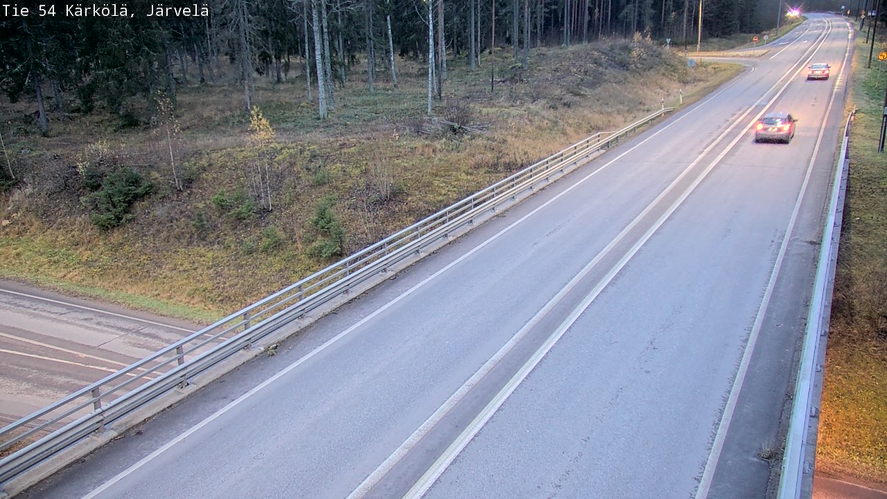 Kelikamerat Kuva Tie 54 Kärkölä, Järvelä, Kärkölä, Päijät-Häme