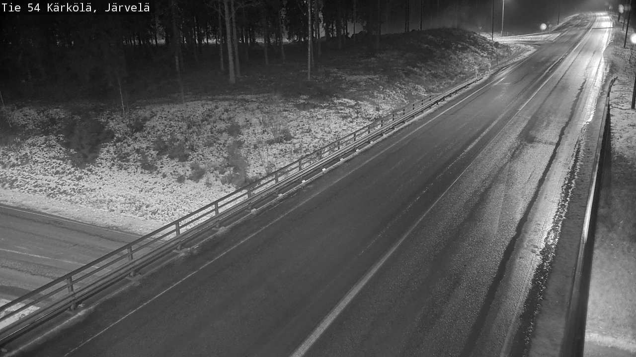 Weather Camera Image Väg 54 Kärkölä, Järvelä, Kärkölä, Päijät-Häme